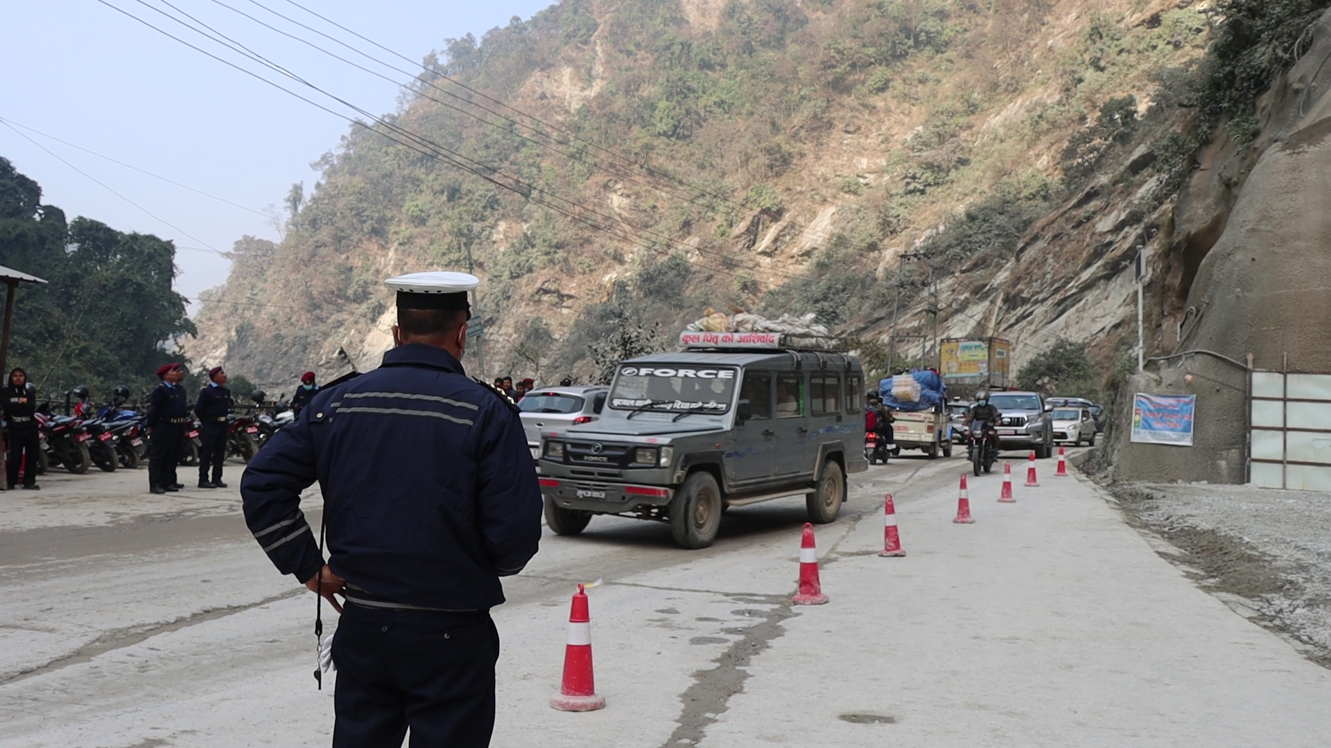पाल्पाका विभिन्न सडकमा रातिमा सवारी सञ्चालन गर्न प्रशासनद्वारा रोक